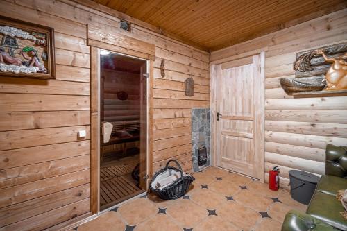 Koupelna v ubytování Villa Ladna Tatariv Bukovel