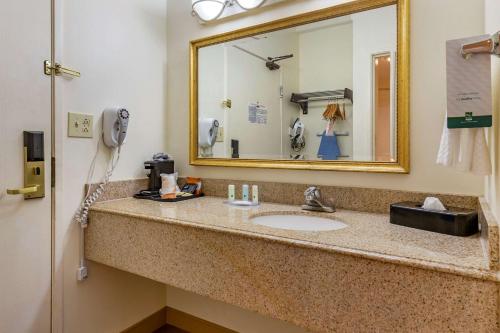 Ένα μπάνιο στο Quality Inn & Suites Raleigh Durham Airport