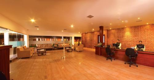 Zona de estar de Clay House