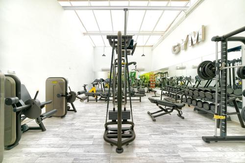 Het fitnesscentrum en/of fitnessfaciliteiten van BULL Eugenia Victoria & SPA