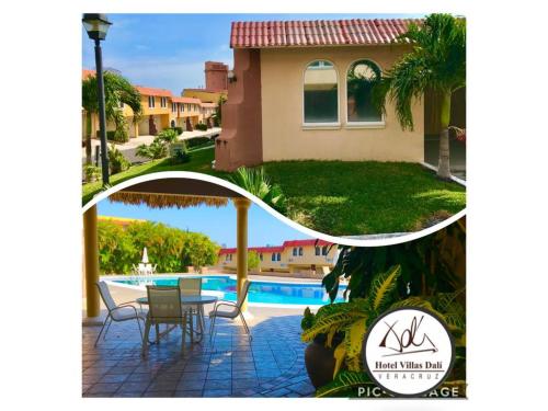 Bazén v ubytování Hotel Villas Dali Veracruz nebo v jeho okolí