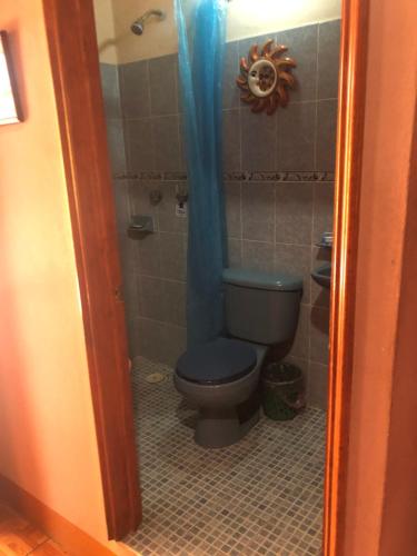 A bathroom at Hotel Mi Rosita