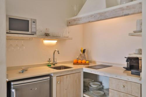 Dapur atau dapur kecil di Talaya Formentera