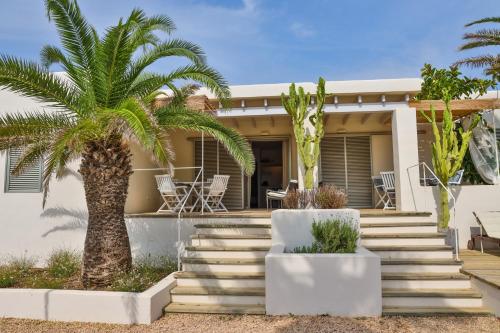 Taman di luar Talaya Formentera