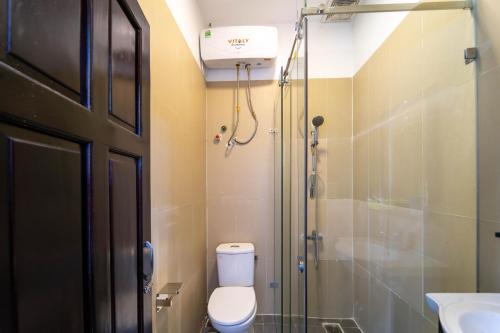 Koupelna v ubytování Xuan Cuong Hotel