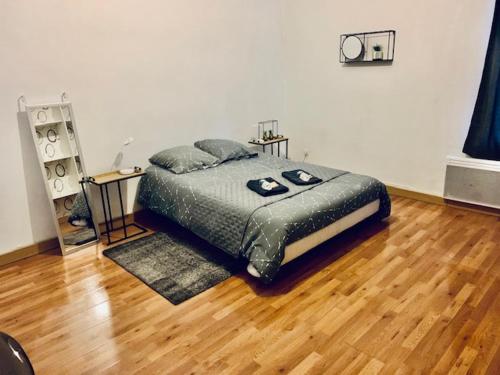 Voodi või voodid majutusasutuse MAISON 2 CHAMBRES - LILLE - 4 PERS - 300m METRO toas