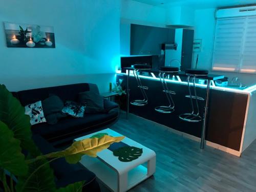 Dapur atau dapur kecil di Appartement - 2 chambres - 4 personnes