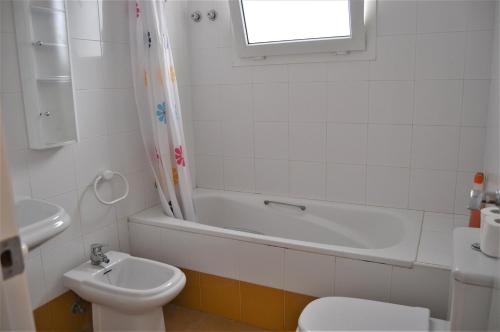 Koupelna v ubytování Première ligne de mer