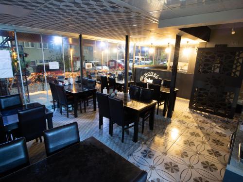 Χώρος καθιστικού στο Exporoyal Hotel