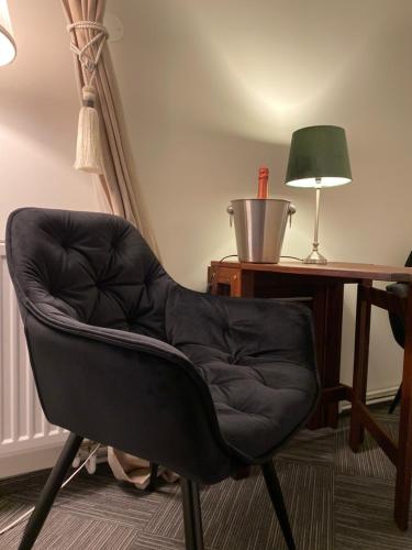 Coin salon dans l'établissement Vid Gekås Ullared Boende B&B
