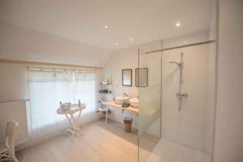 Ένα μπάνιο στο Appartementen Villa La Palette