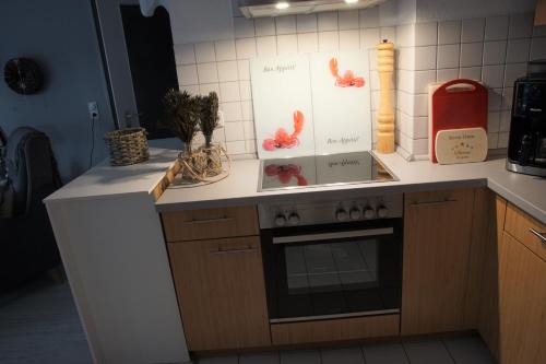 Dapur atau dapur kecil di Beachhouse