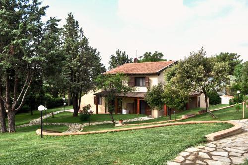 Zahrada ubytování Agriturismo La Luciana