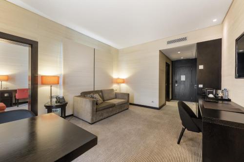 Posezení v ubytování Hotel Baia