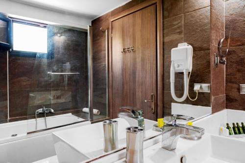 Koupelna v ubytování Samothraki Beach Boutique Hotel