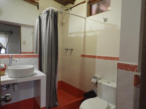 Vannituba majutusasutuses Picaflor Tambo Guest House