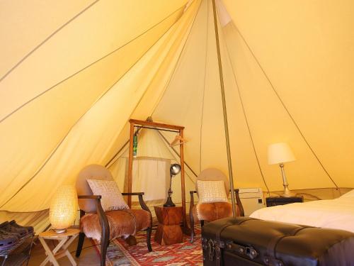 Fukiagehama Field Hotelにあるベッド