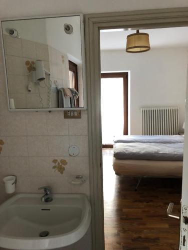 Koupelna v ubytování B&B Astor