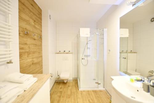Koupelna v ubytování Kołobrzeskie Wybrzeże - Solna 403