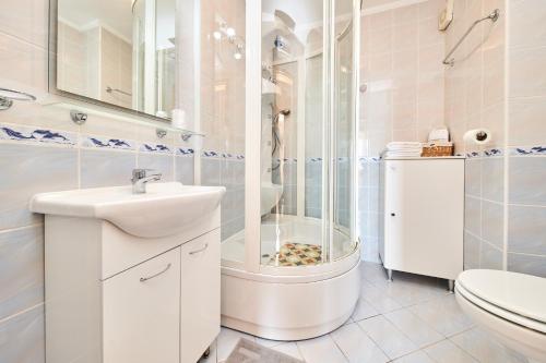 Koupelna v ubytování Apartment Vita Moela 23 & 24
