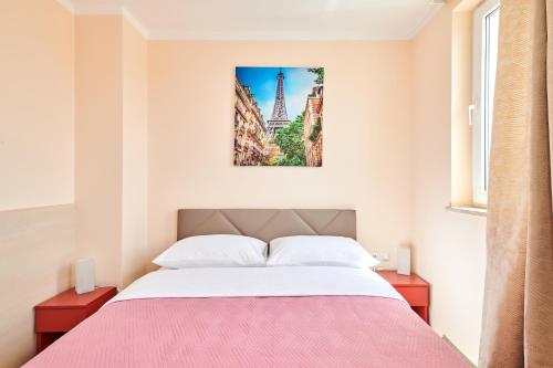 Postel nebo postele na pokoji v ubytování Apartment Vita Moela 23 & 24