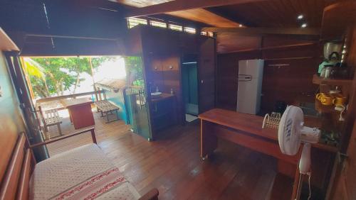 Η κουζίνα ή μικρή κουζίνα στο Monkey beach agroturismo