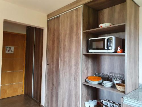 Kuchyň nebo kuchyňský kout v ubytování Loft 201 Los Notros