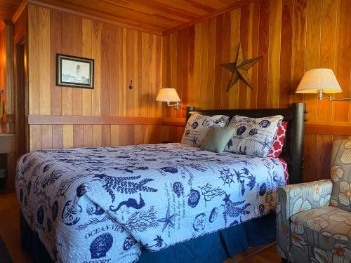 Katil atau katil-katil dalam bilik di Whistling Winds Motel
