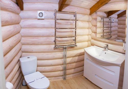 Ванна кімната в Шале Вілія