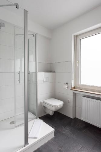 Koupelna v ubytování Hotel Hiltruper Hof