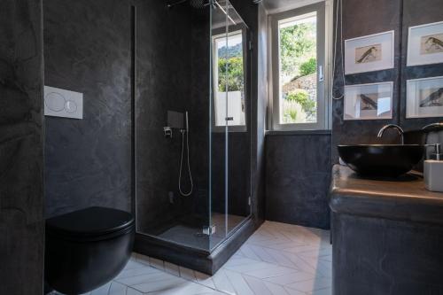 Koupelna v ubytování Villa gli Ulivi