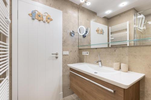 Ένα μπάνιο στο Haus Ankerlicht Whg 68