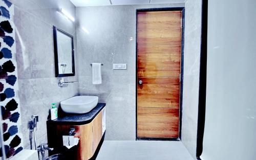 Un baño de Anil Farms Gir Jungle Resort