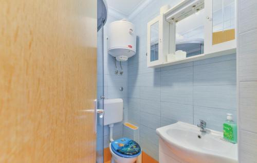 Koupelna v ubytování Apartmani Vugec, Povljana - Pag