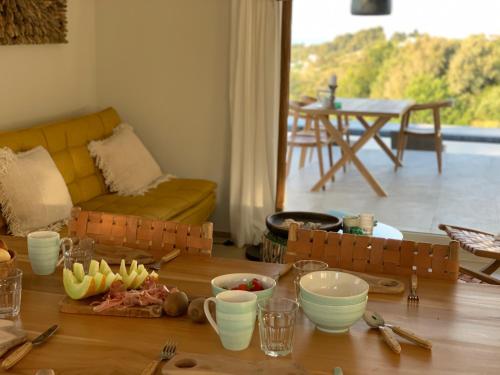 Χώρος καθιστικού στο Casa Tuia Resort