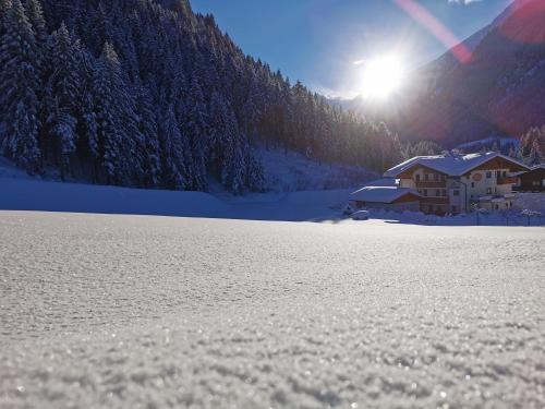 Alpenchalet Vital v zimě