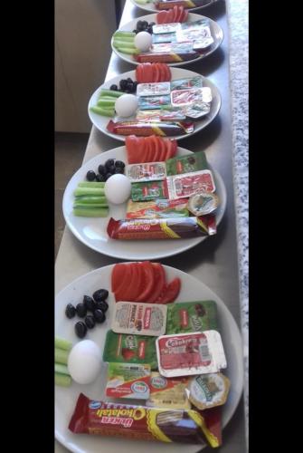 Jídlo v hotelu nebo okolí