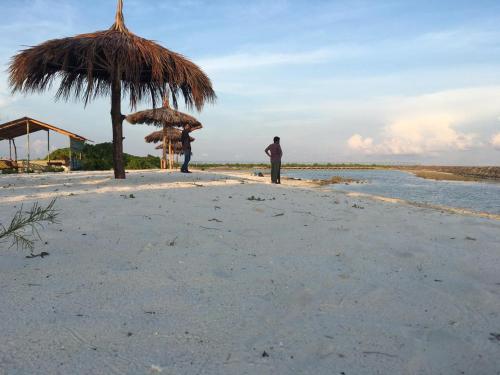 Landskap semula jadi dekat dengan rumah tamu ini