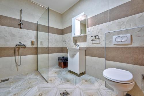 Koupelna v ubytování Konačište BRAĆA SEKULIĆI