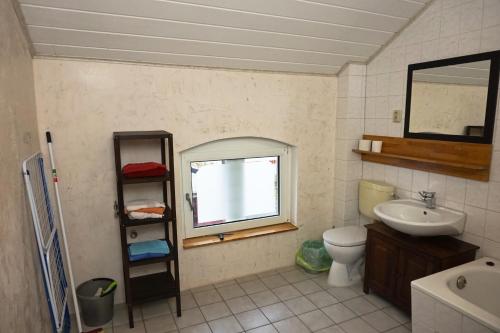 Kúpeľňa v ubytovaní Alte Mühle Kelbra - ehemalig ALBIG