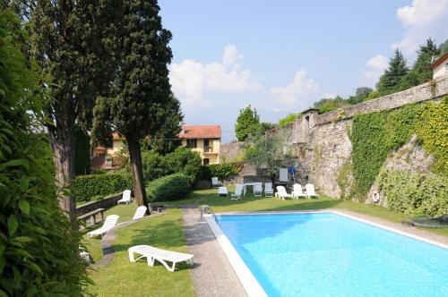 The swimming pool at or close to Residence Oleandro
