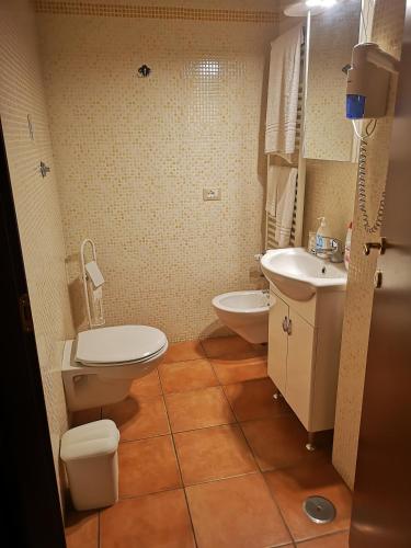 Koupelna v ubytování Vecchia Roma Resort