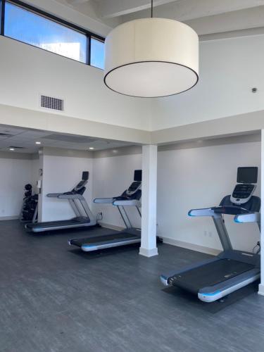 Pusat kecergasan dan/atau kemudahan kecergasan di Crowne Plaza Jacksonville Airport I-95N by IHG