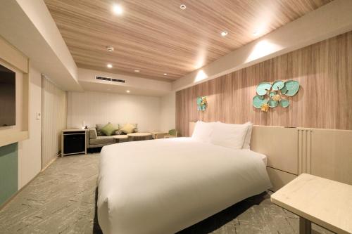 Кровать или кровати в номере Richmond Hotel Morioka Ekimae