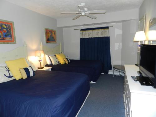 Легло или легла в стая в 16th Floor 1 BR Resort Condo Direct Oceanfront Wyndham Ocean Walk Resort Daytona Beach 1605