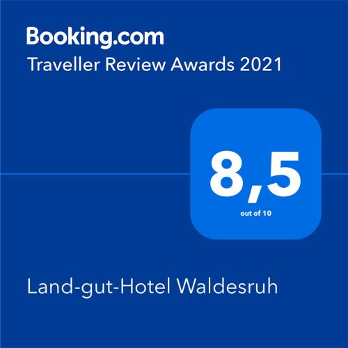 a screenshot of a cell phone with the number at Land-gut-Hotel Waldesruh in Altenmedingen