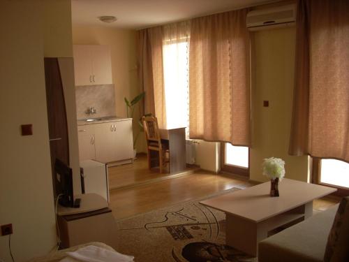 Ruang duduk di Gelov Hotel