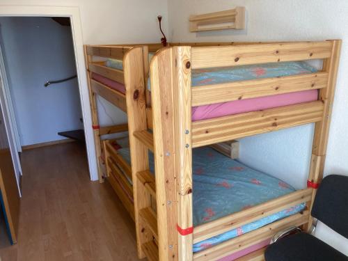Litera o literas en una habitación de Feriensiedlung Trü 23