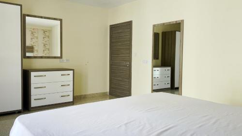 Cast Apartmentsにあるベッド