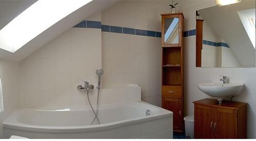 Et badeværelse på Apartment Kärntnerhaus I